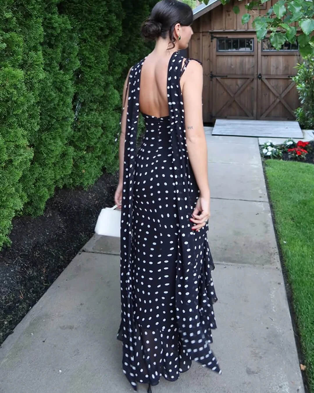 SOERA Valerie Polka Dot Maxi Dress - Dresses - nK1770383550815317359 M