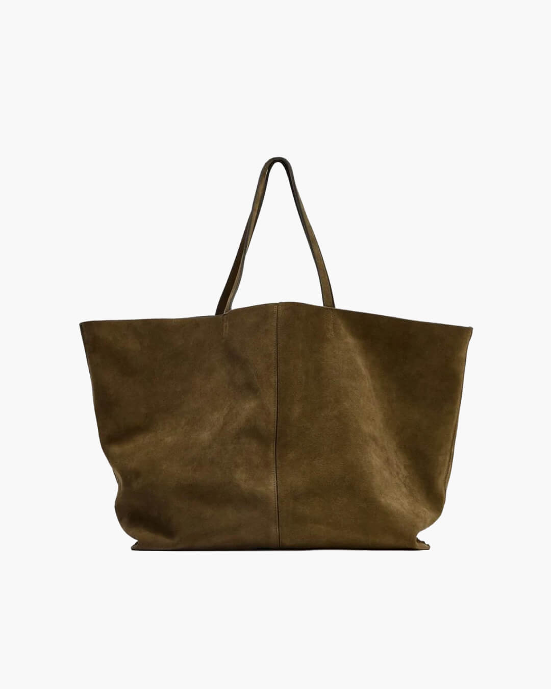 SOERA Cynthia Large Suede Tote Bag - Handbags - 3256809788164235-;Sd1763048698109734366 Khaki