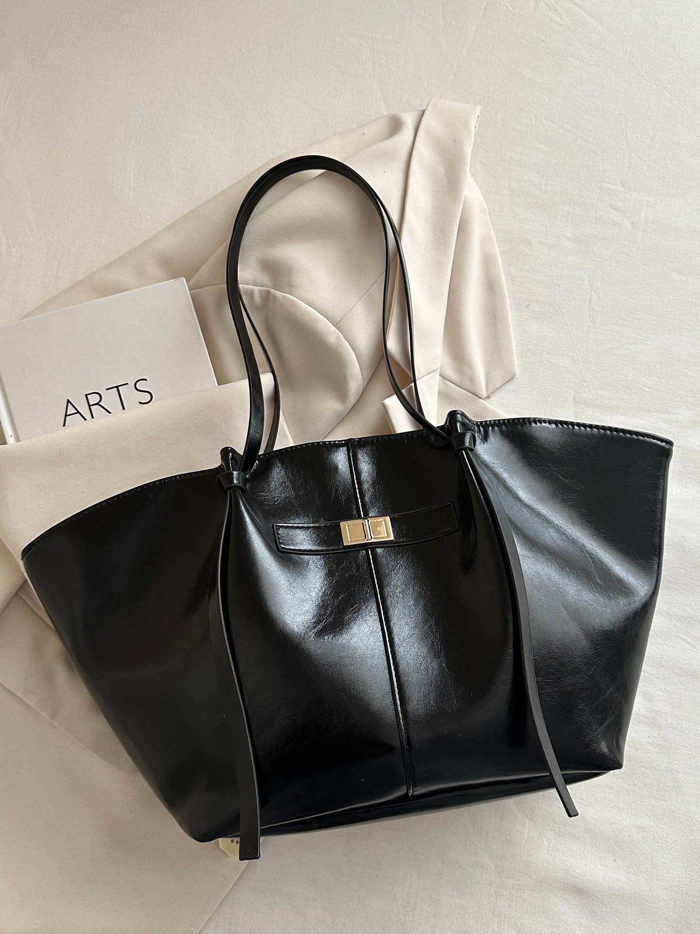 SOERA Gerda Shopper Bag - Handbags - Soera-Amara-Bag/Black Black Regular