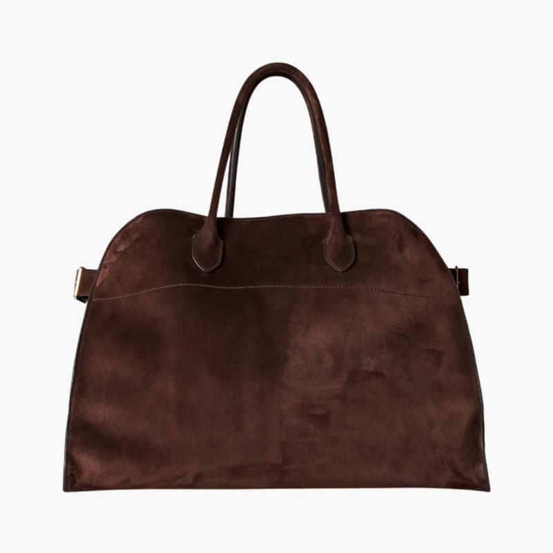 SOERA Henna Shopper Bag - Handbags - DBAD2-WK370001 Suede Brown