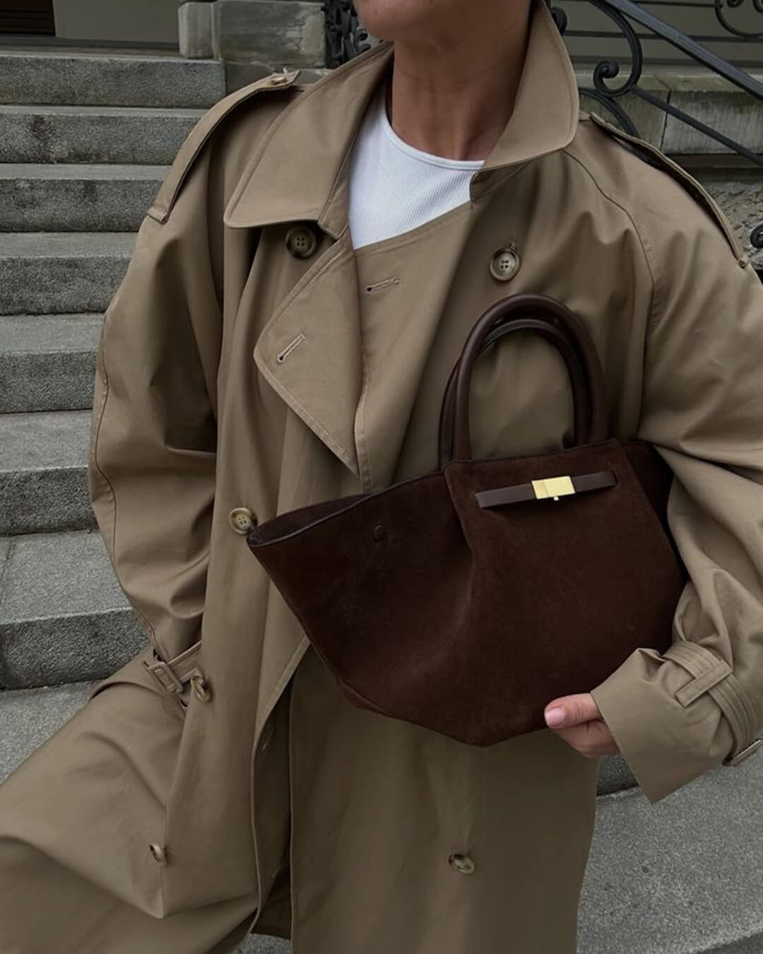SOERA Melanie Suede Bag - Handbags - Soera-Melanie-bag-lightbrown Light Brown