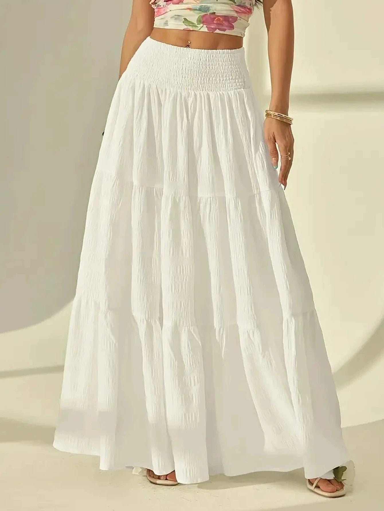 SOERA Celeste Layered Maxi Skirt - Skirts - Black 0XL