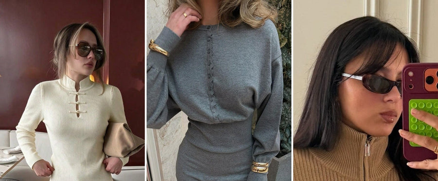 Ribbed Knitwear: The Texture Quietly Running Autumn