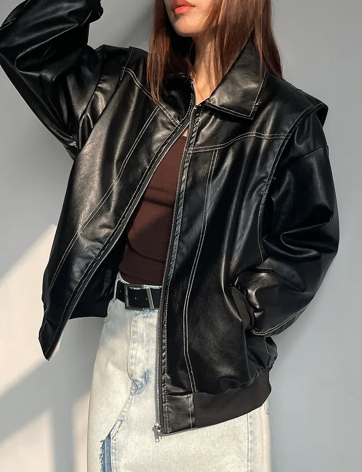 Brooke bomber jakna na patent