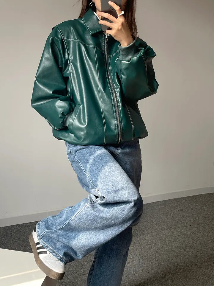 Brooke bomber jakna na patent