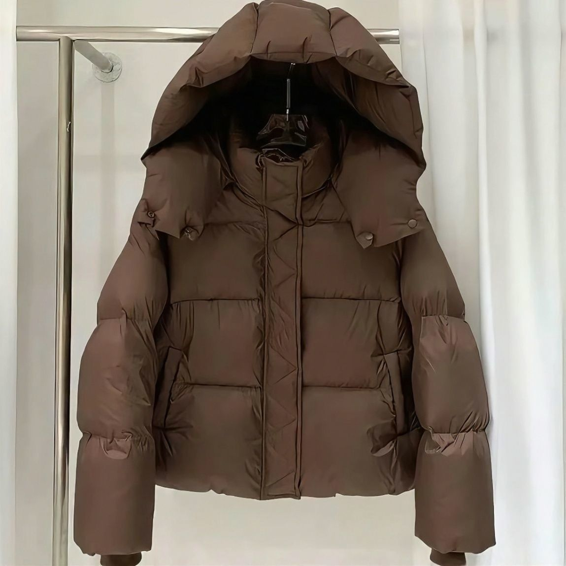 Bella Thick Hooded Puffer Jacket