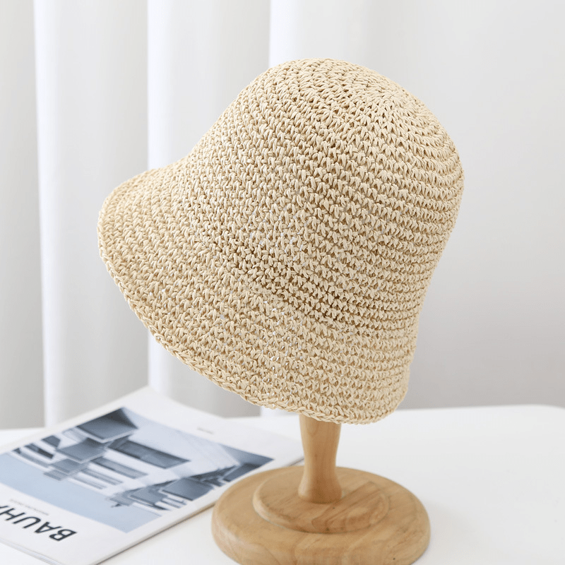 SOERA Beatrice Elegant Sun Protection Bucket Hat - Accessories -  Beige