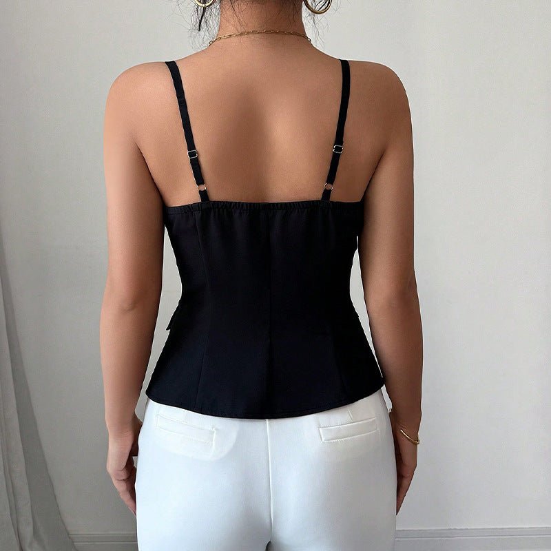 SOERA Bridget Tailored Sleeveless Blouse Top - Blouse -  M