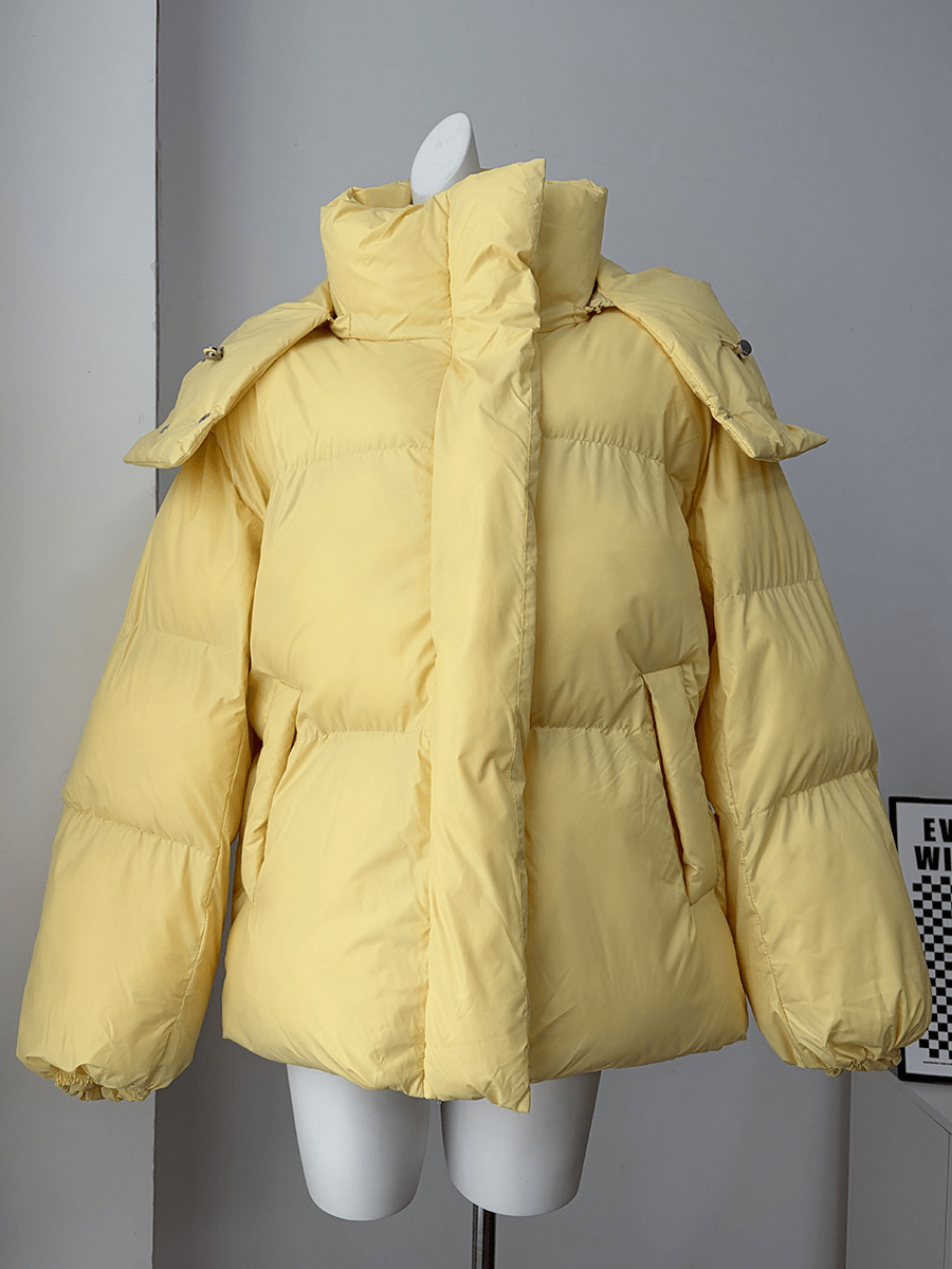 SOERA Rosalie Puffer Jacket - Coats & Jackets -  Yellow S