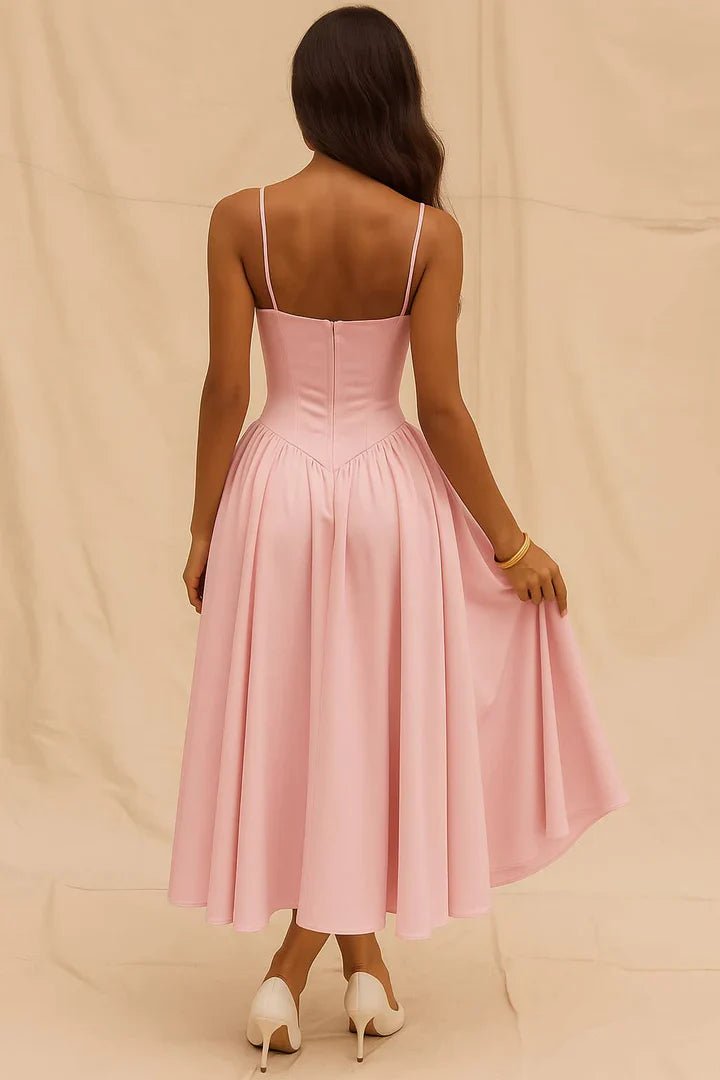 SOERA Isabelle Midi Wedding Guest Dress - Dress -  Pink M