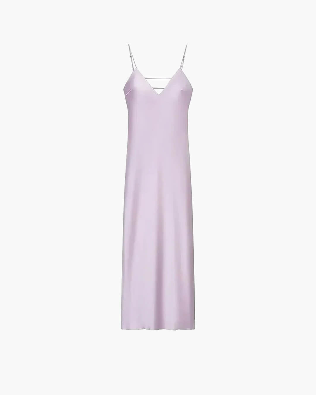 SOERA Kirra Satin Backless Maxi Dress - Dress -  Light Purple XS