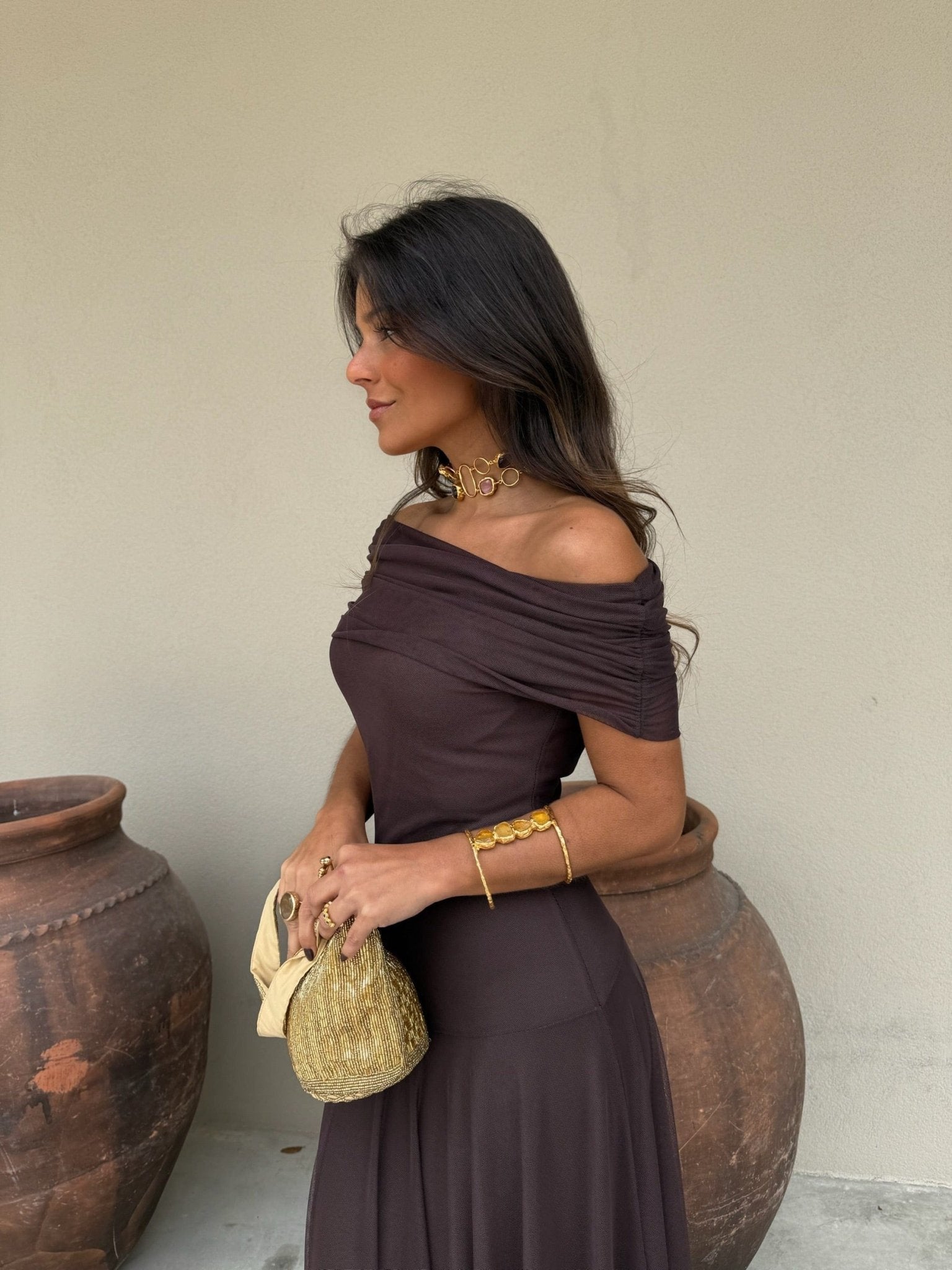 SOERA Daniella Mesh Maxi Dress - Dresses - Lq1770927322293155776 S
