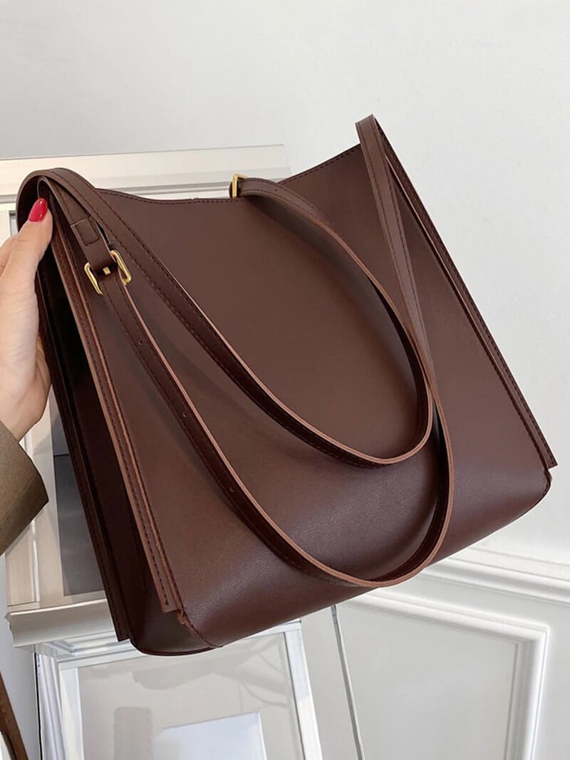 SOERA Amelie shopper bag - Handbags - Soera-Stella-bag-Brown Coffee