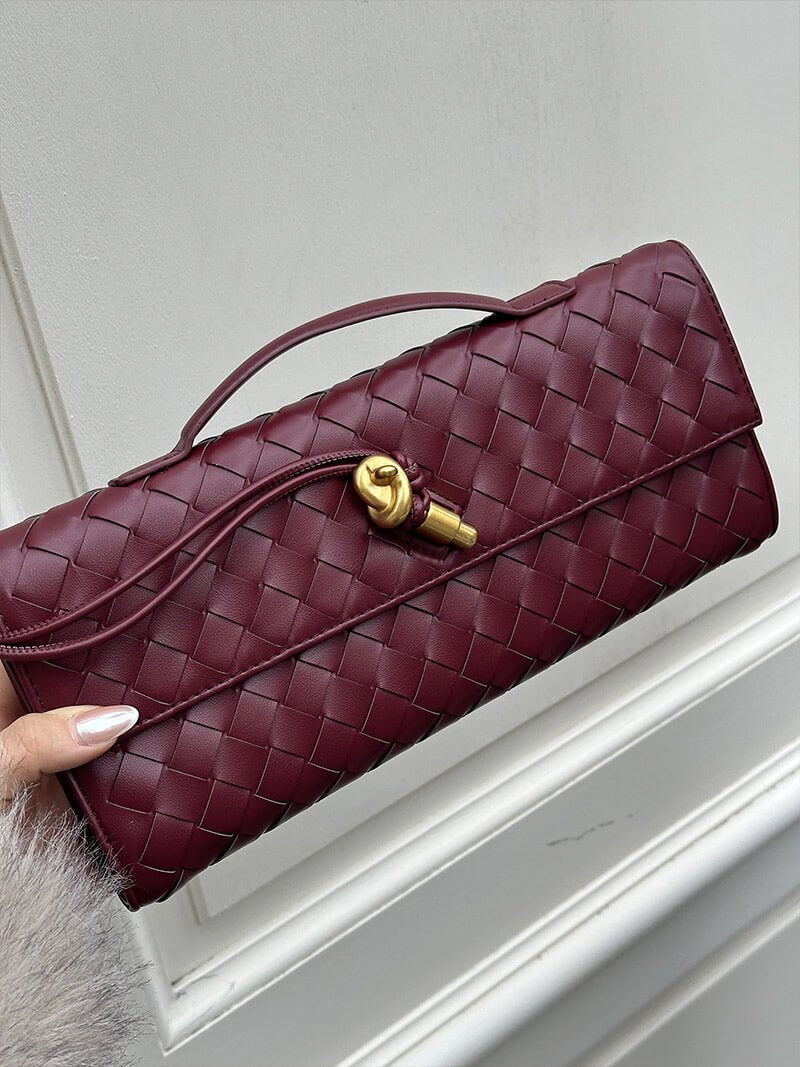 SOERA Bianca Woven Bag - Handbags - DBAD2-RE565009 Winered