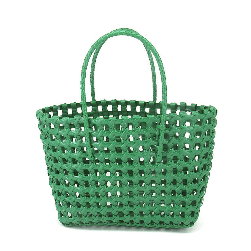 SOERA Cresta Open-Weave Tote Bag - Handbags -  Green