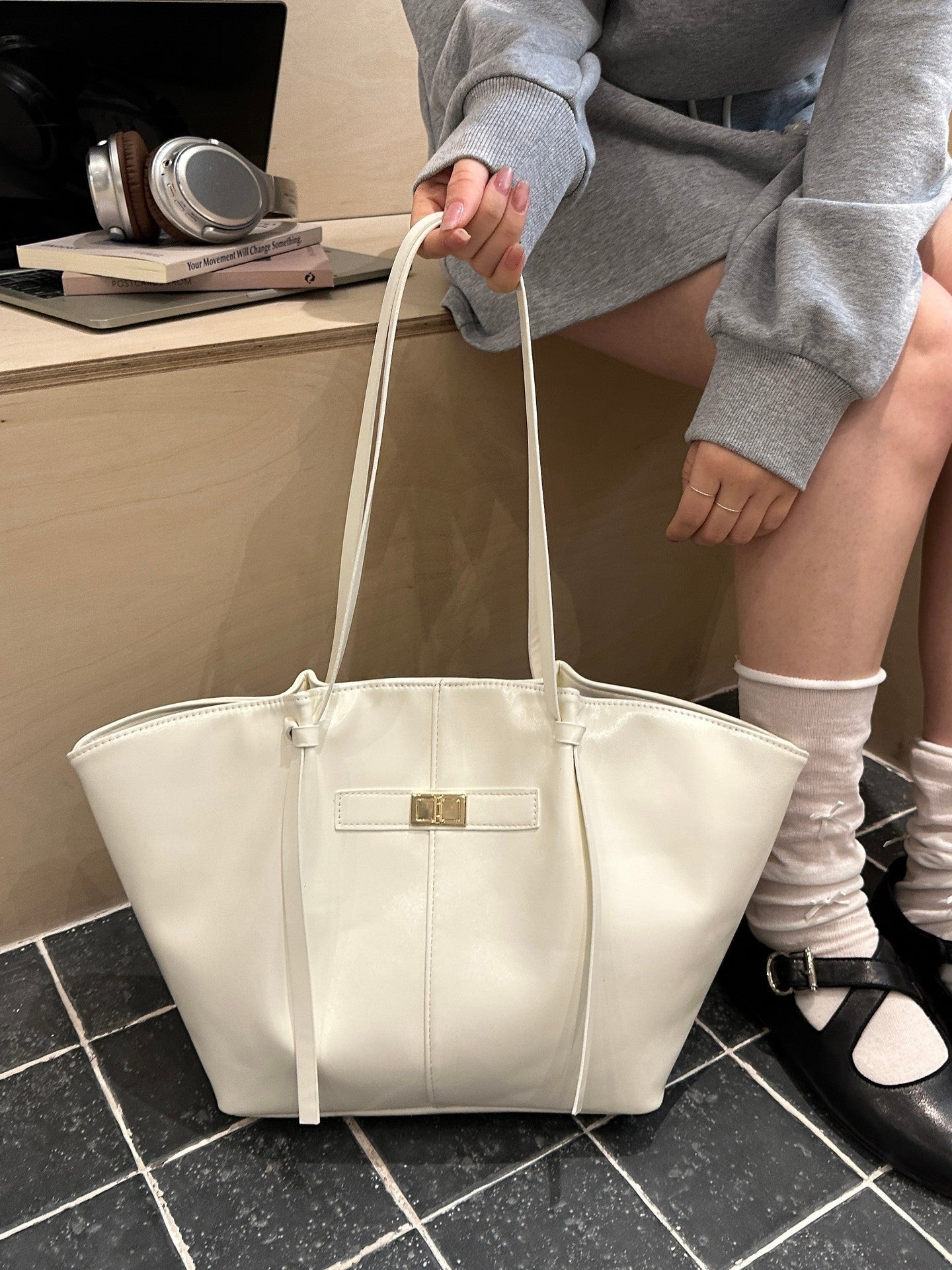 SOERA Gerda Shopper Bag - Handbags -  White Regular