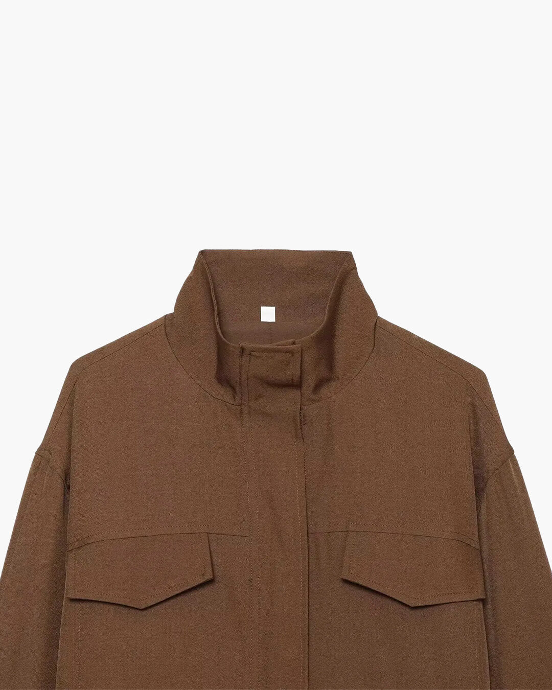 SOERA Dida Brown Zip Jacket - Jacket - SOERA-960067-M-BROWN-33955 Brown M