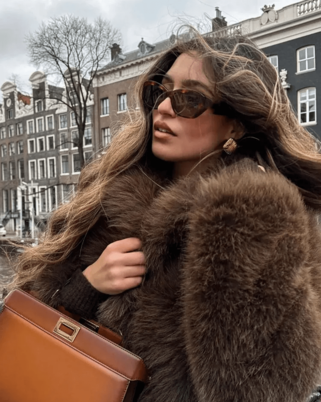 SOERA Audrey Faux Fur Jacket - Jackets - dz1764442362184337266 L
