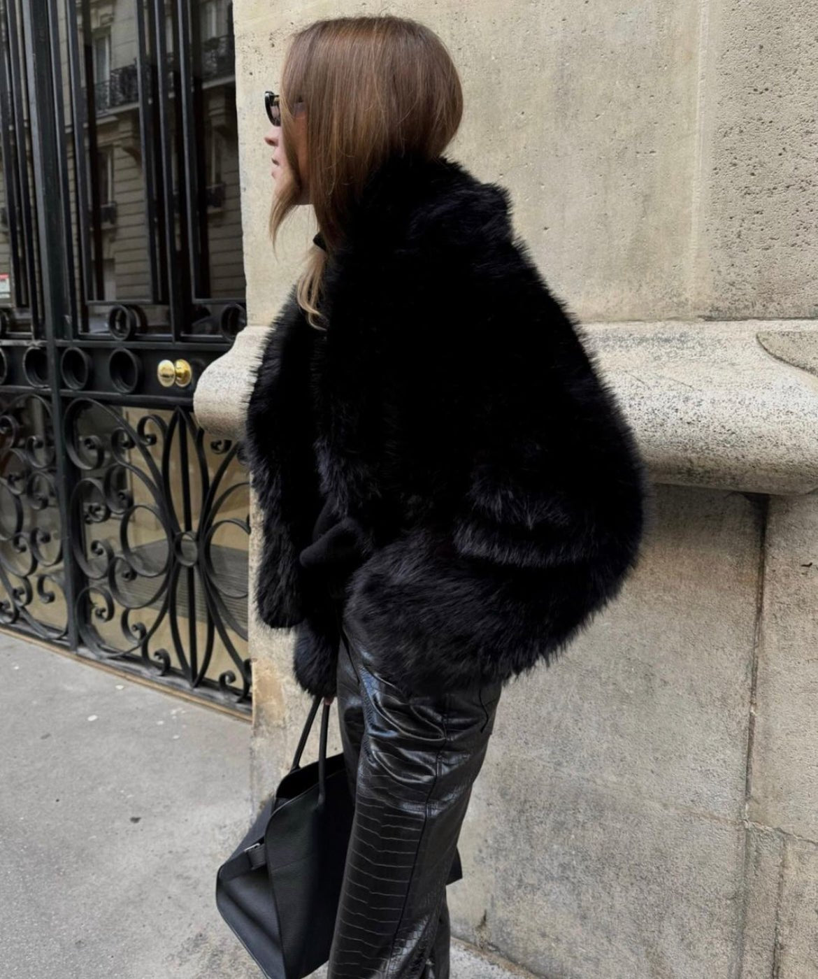 SOERA Maris Cropped Faux Fur Coat - Jackets - YF1765197968551955933 M