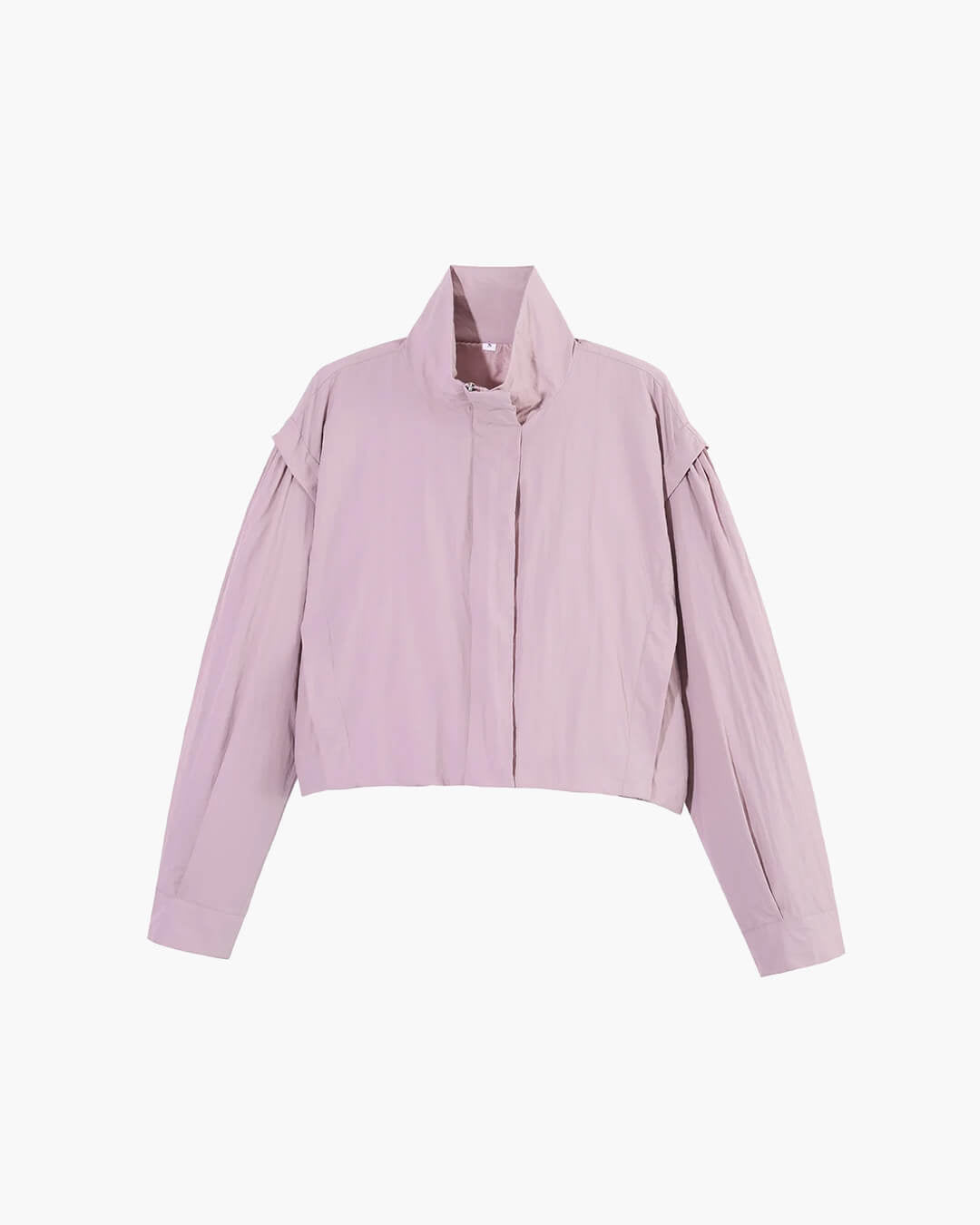 SOERA Melisande High Collar Cropped Jacket - Jackets -  Pink XS