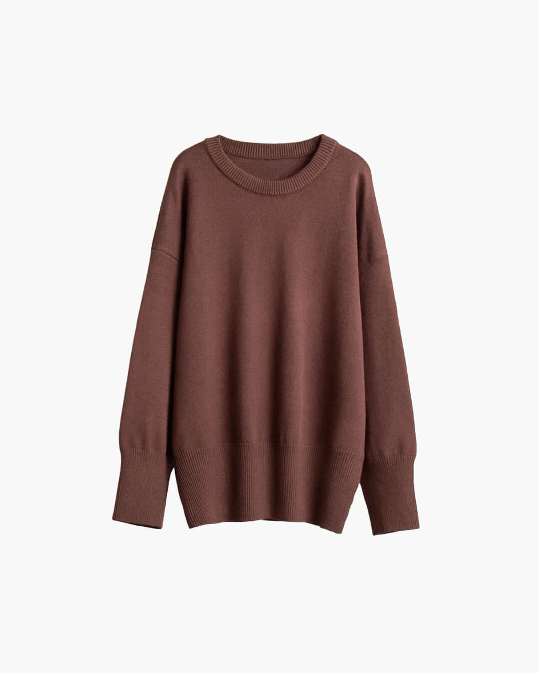 SOERA Georgette Ribbed Knit Sweater - Pullover - HF1768690473142583464 Blue M
