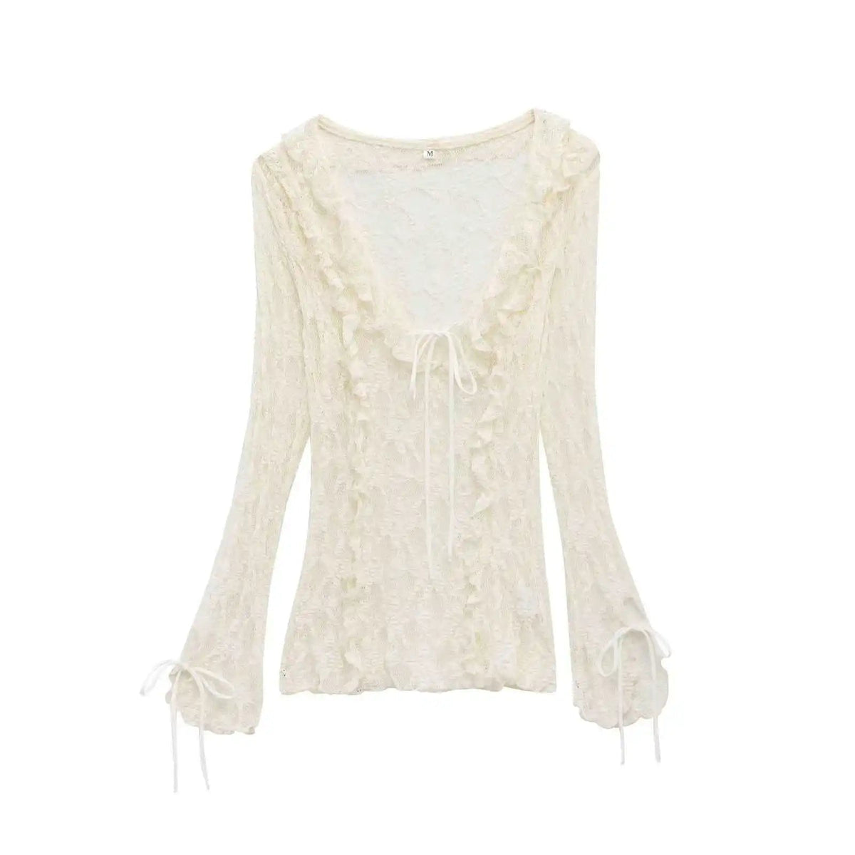 SOERA Mary Layered Lace Collar Top - Top - SOERA-443843-WHI-M-31011 White M